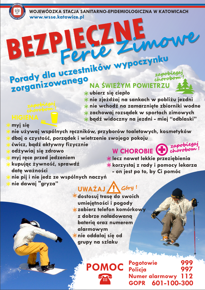 Bezpieczne ferie 20156