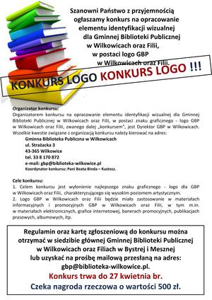 Preview plakat konkurs logo