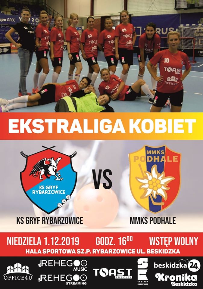 Plakat mecz 01.12.2019 r