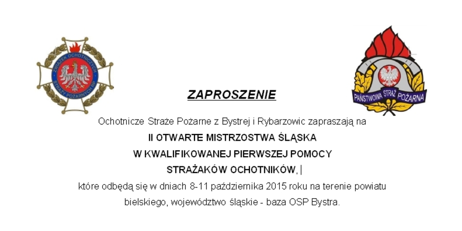 Zaproszenie ii oms